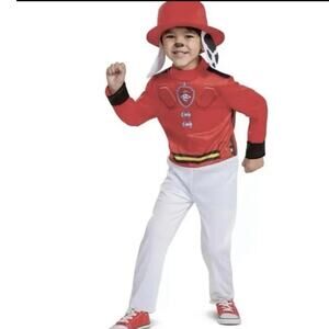 Paw Patrol Movie Marshall Costume, 3T-4T